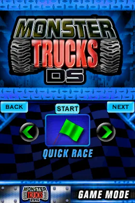 Monster Trucks DS (USA) screen shot title